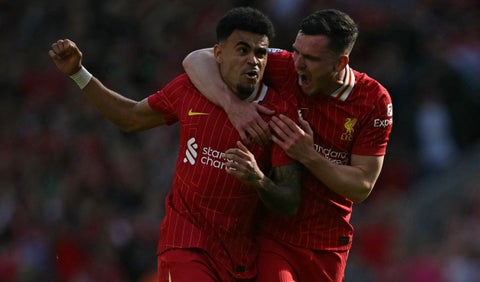 Luis Díaz marcó golazo en Liverpool