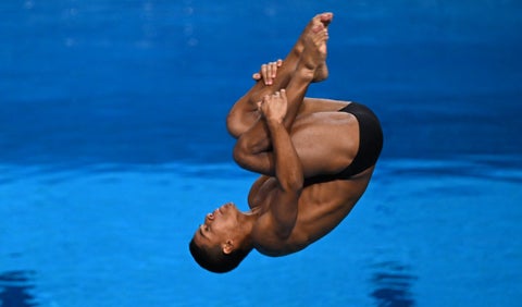 Luis Felipe Uribe, clavadista colombiano