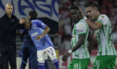 Millonarios vs Atlético Nacional por la Liga BetPlay 2025-I