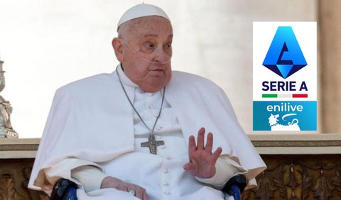 Serie A es suspendida tras la muerte del papa