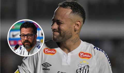 Nuevo técnico de Santos habló sobre Neymar
