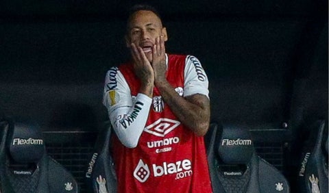 Neymar regresó a entrenamientos con Santos
