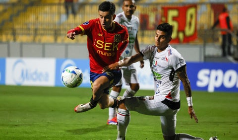 Once Caldas vs Unión Española en Copa Sudamericana