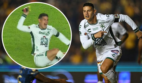 Pataleta de James Rodríguez