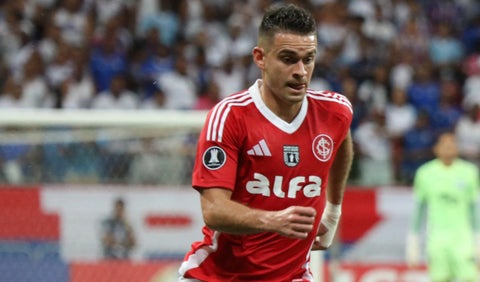 Rafael Santos Borré con Inter de Porto Alegre