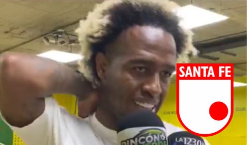 Kevin Londoño habló sobre la hinchada de Santa Fe