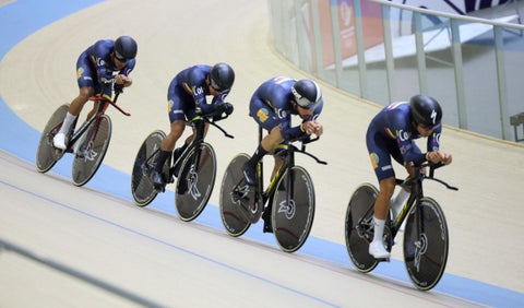 Selección Colombia en el Panamericano de Ciclismo en Pista
