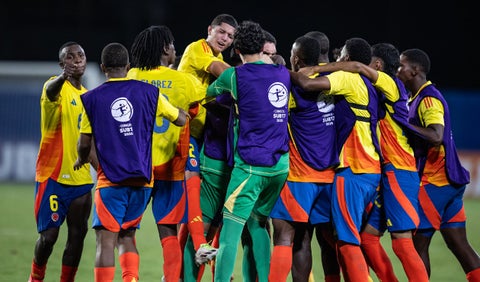 Selección Colombia Sub-17 en el Sudamericano del 2025