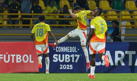 Selección Colombia Sub-17 en el Sudamericano del 2025