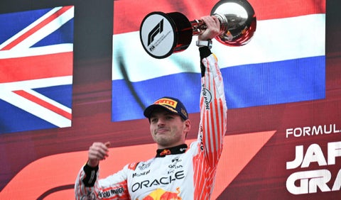 Max Verstappen, ganador GP de Japón