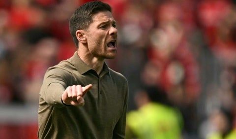 Xabi Alonso, entrenador del Bayer Leverkusen