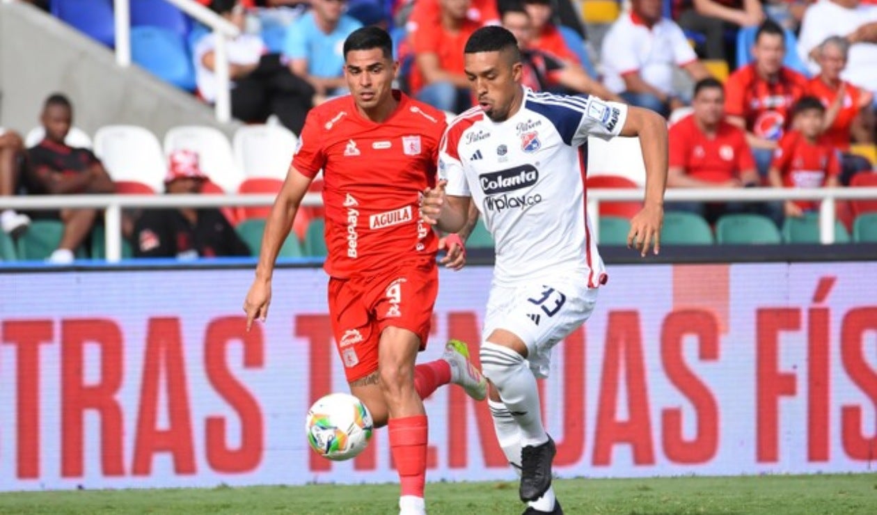 Luis Ramos, jugador de América marcó doblete vs Medellín