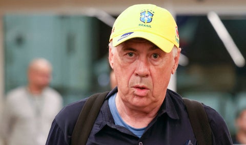 Carlo Ancelotti con el Real Madrid