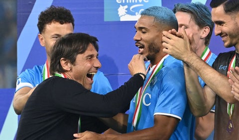 Antonio Conte, DT del Napoli