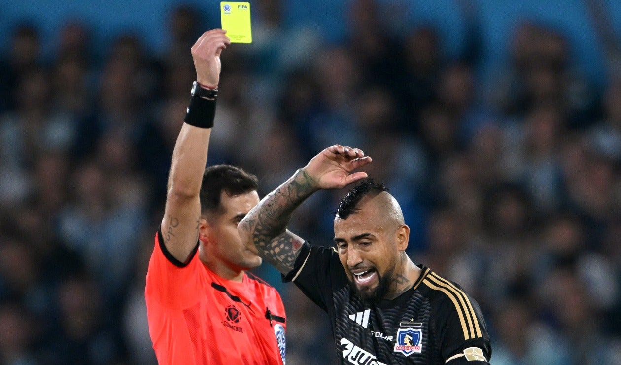 Arturo Vidal en la Copa Libertadores con Colo Colo