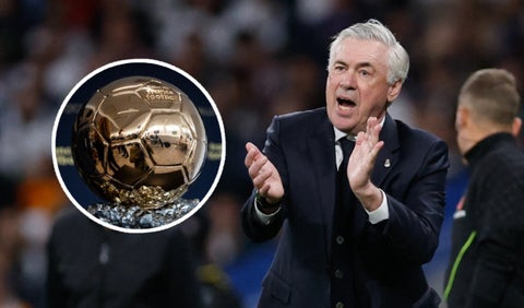 Balón de Oro y Carlo Ancelotti