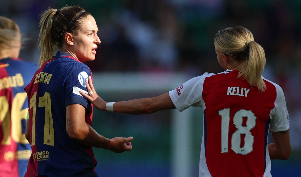 Arsenal y Barcelona en la final de la Champions League Femenina 2025
