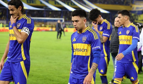 Boca Juniors en la eliminación de la Primera División de Argentina