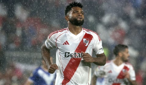 Gol de Miguel Ángel Borja con River Plate