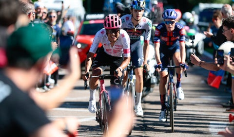 Richard Carapaz, figura de Ecuador en el Giro de Italia