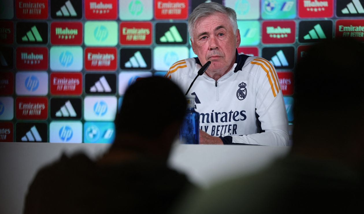Rueda de prensa Carlo Ancelotti con Real Madrid