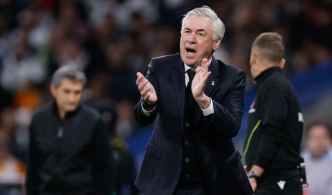 Carlo Ancelotti, técnico de Real Madrid