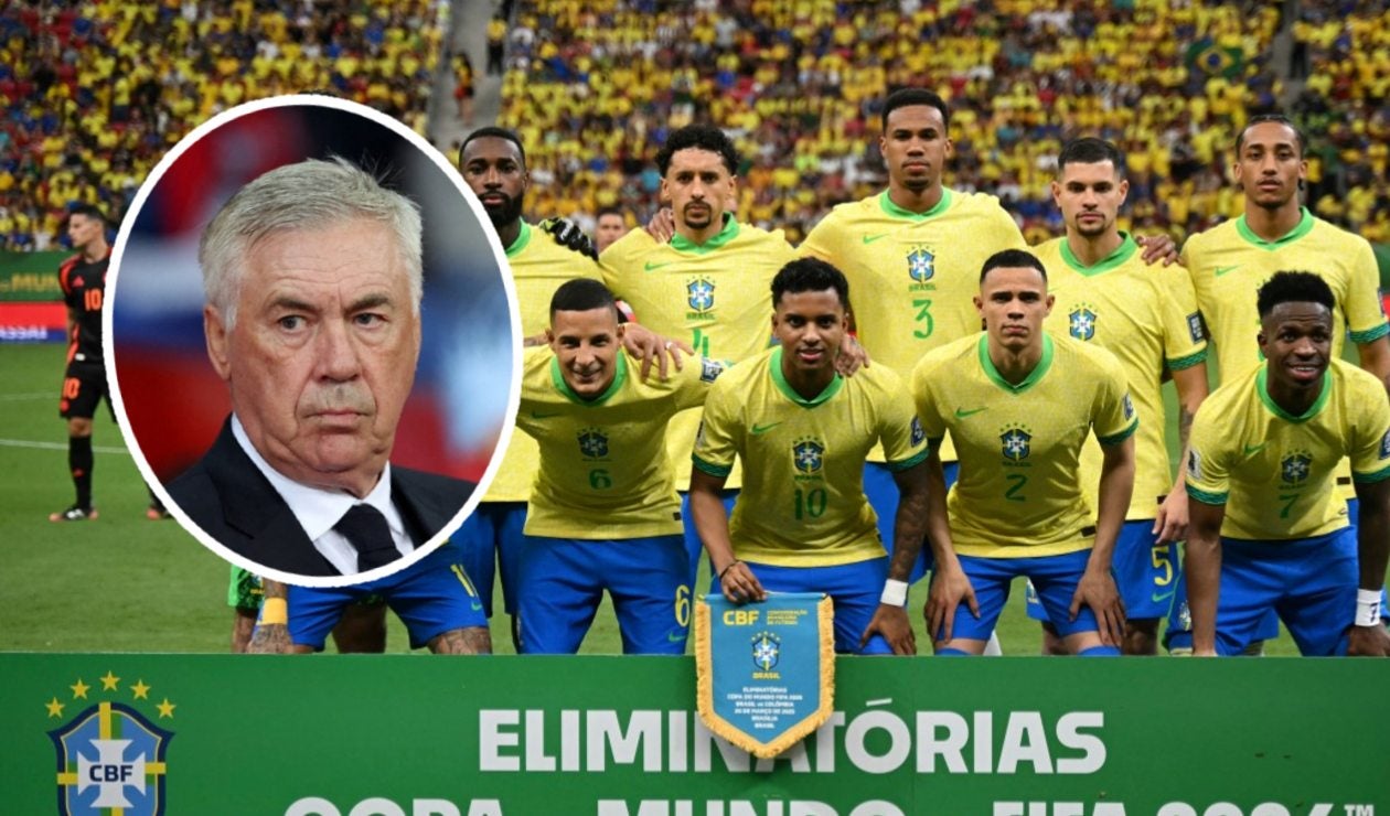 Carlo Ancelotti va a dirigir a la Selección de Brasil