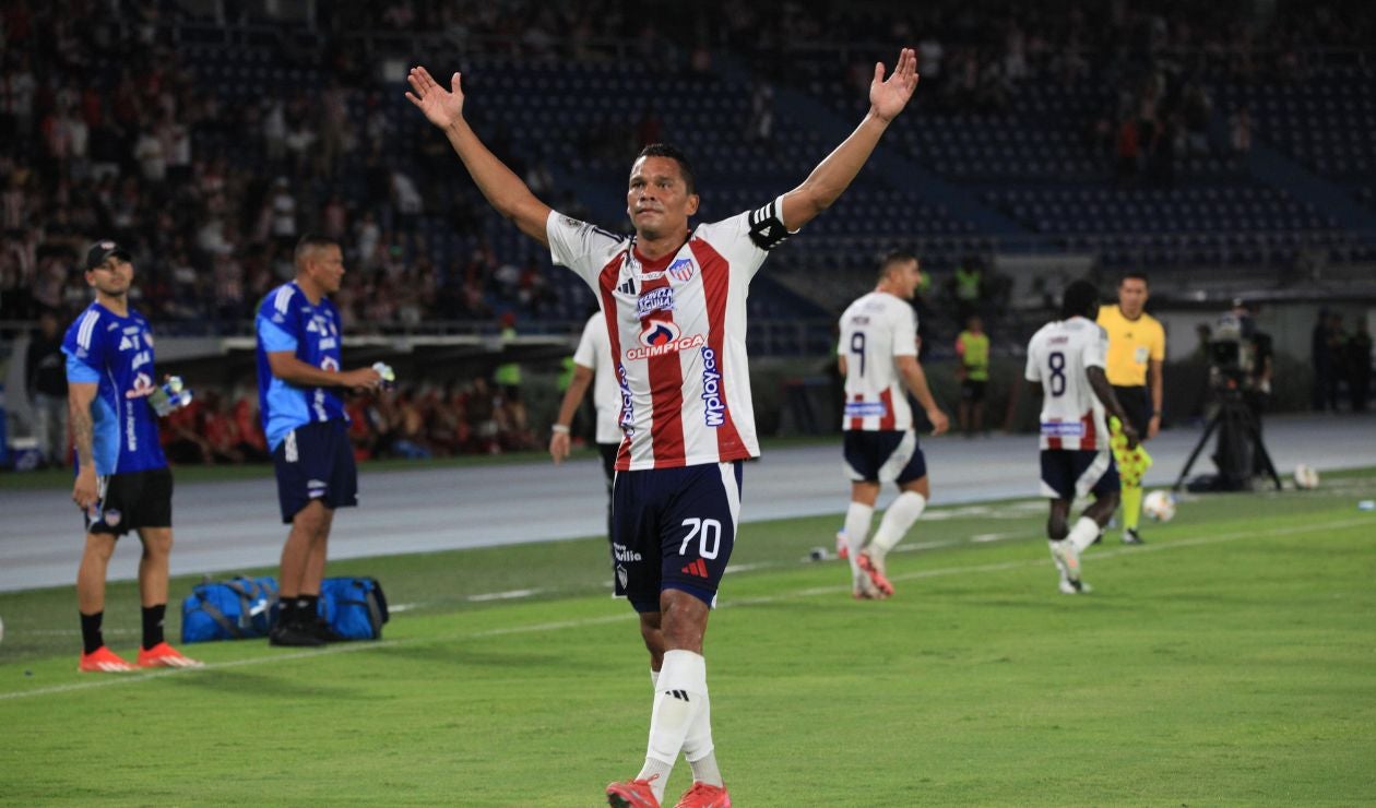 Carlos Bacca, delantero y capitán de Junior de Barranquilla