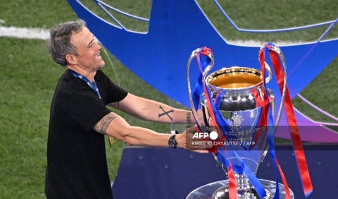 Luis Enrique, final de Champions PSG vs Inter de Milán