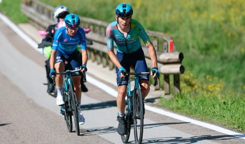 Christian Scaroni, ganador de la etapa 16 del Giro de Italia