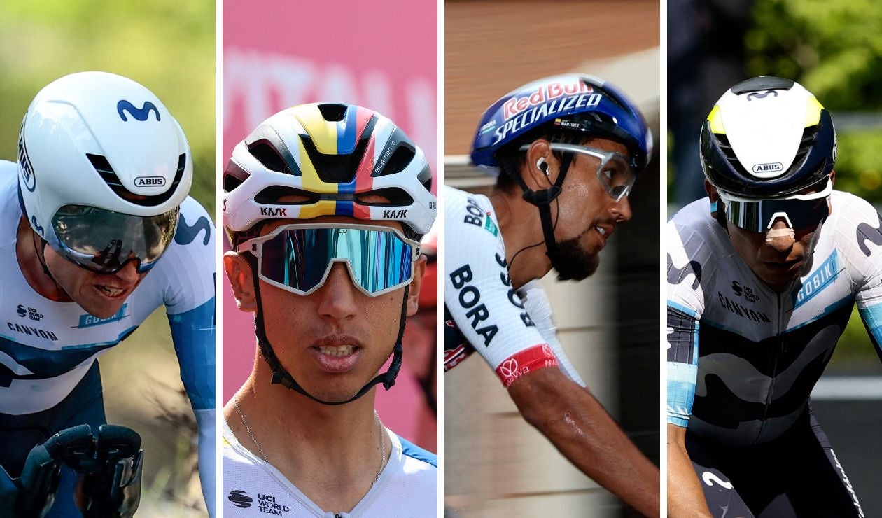 Colombianos en el Giro de Italia 2025