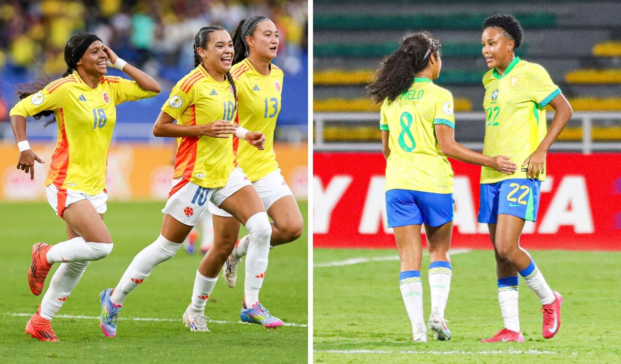 Colombia vs Brasil, Sudamericano femenino sub-17