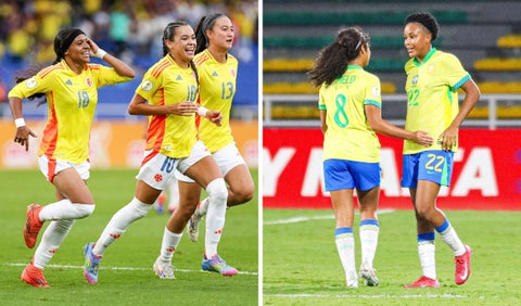 Colombia vs Brasil, Sudamericano femenino sub-17