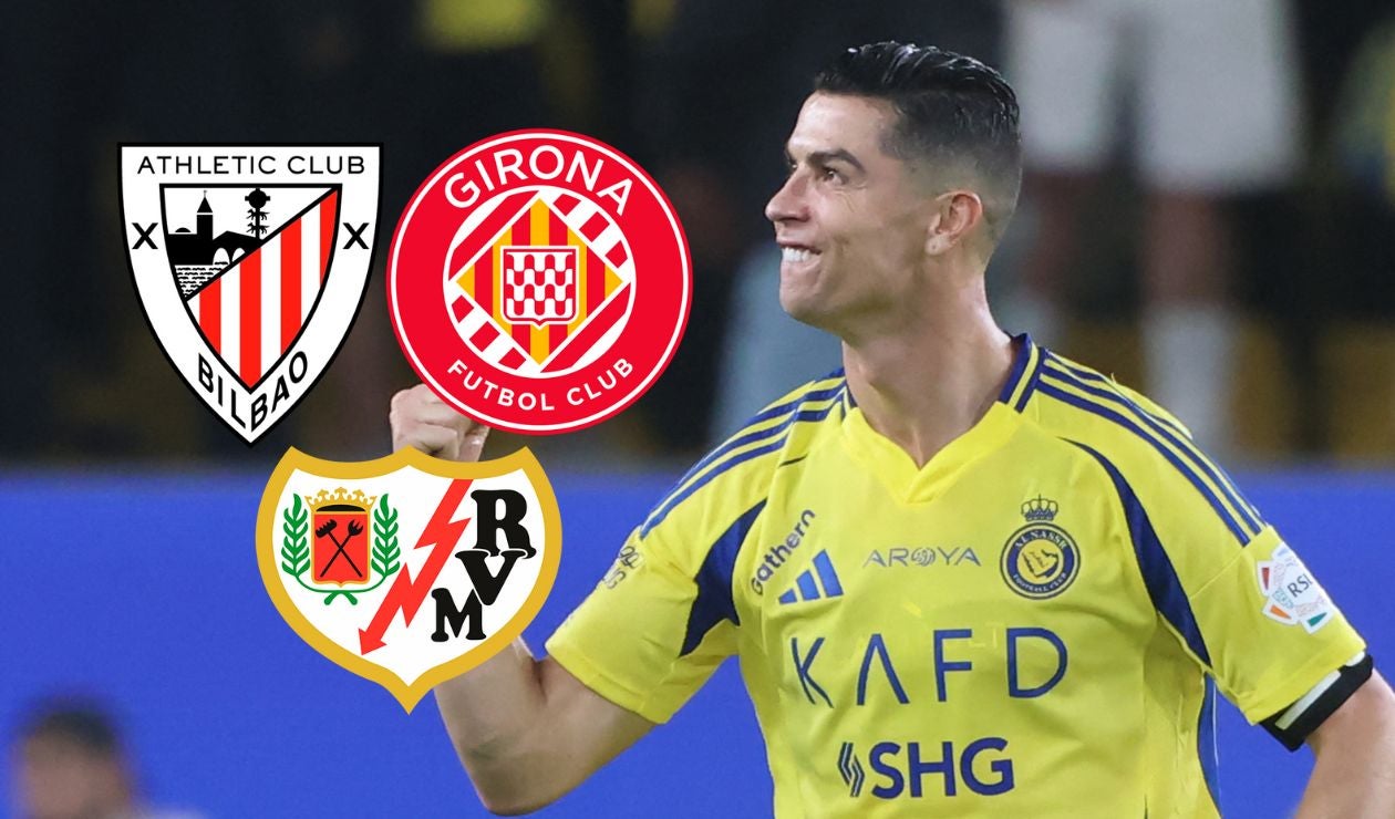 Cristiano Ronaldo y equipos de España