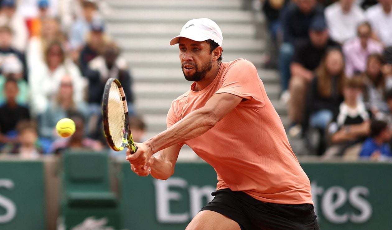Daniel Galán en el Roland Garros 2025