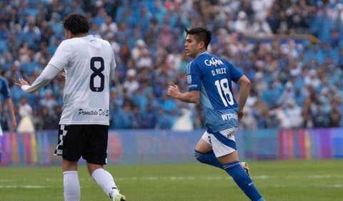 Millonarios marcó golazo de tiro libre, obra de Daniel Ruiz