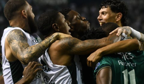 Deportivo Cali celebra en la Liga BetPlay 2025-I