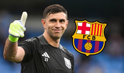 Dibu Martínez, futbolista argentino