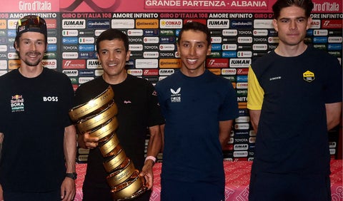 Egan Bernal, colombiano favorito al Giro de Italia