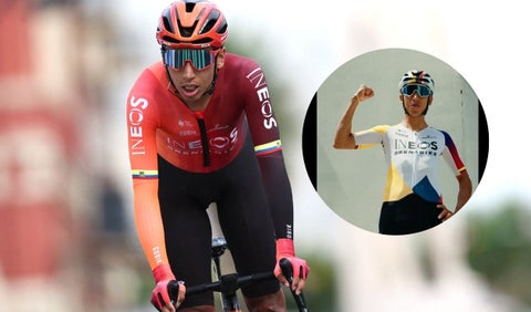 Egan Bernal tendrá nuevo uniforme en el Giro de Italia