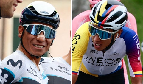 Nairo y Egan en el Giro de Italia 2025