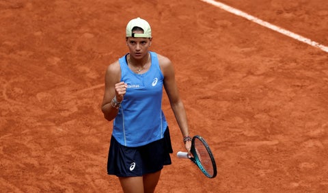 Emiliana Arango en Roland Garros