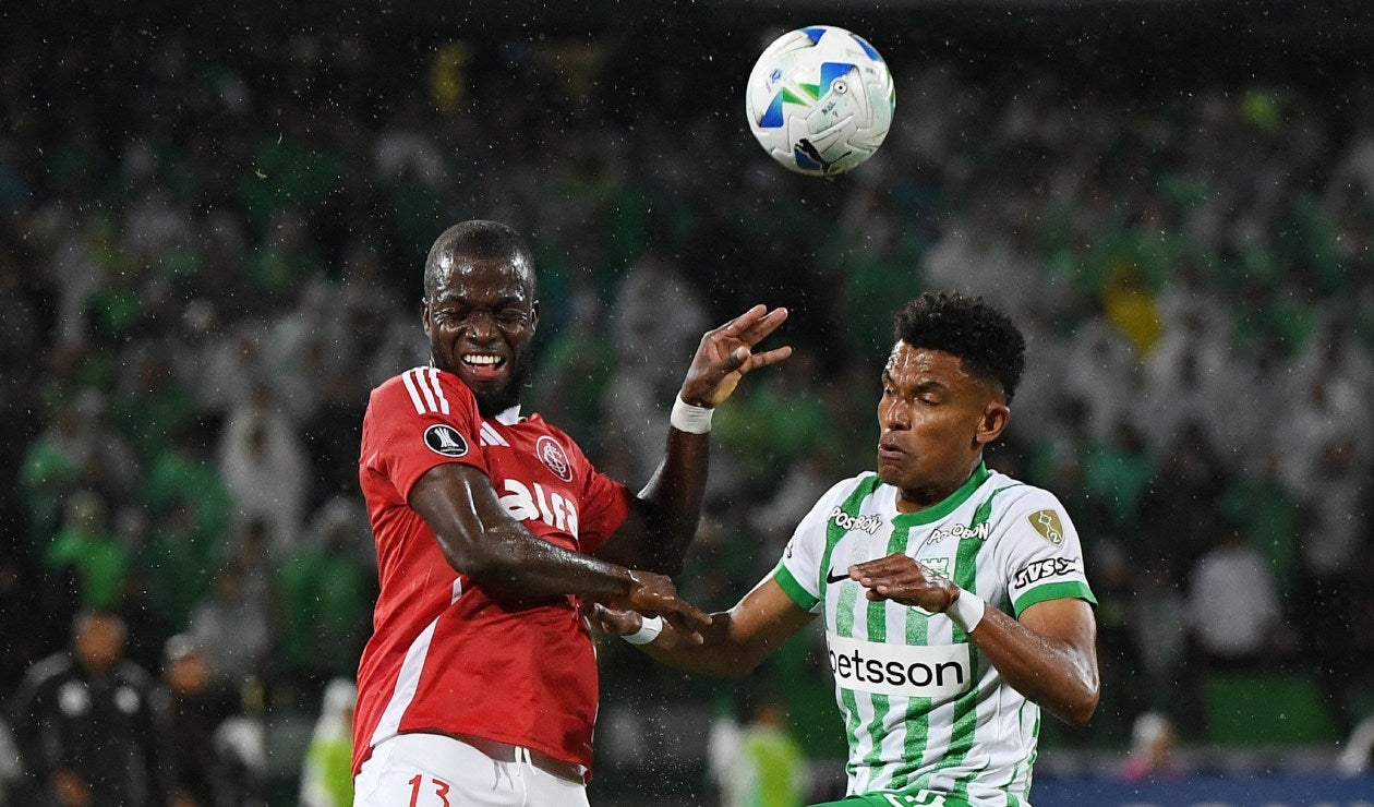 Enner Valencia salió lesionado en el partido entre Inter vs Nacional