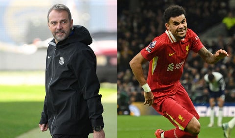 Hnasi Flick habló directo sobre el fichaje de Luis Díaz por Barcelona