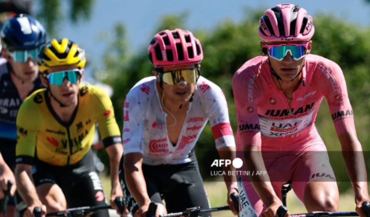 Clasificación general del Giro de Italia 2025