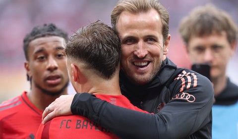 Harry Kane campeón con el Bayern Múnich en la Bundesliga