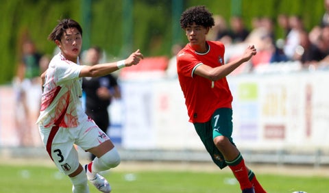 Hijo de Cristiano Ronaldo debutó en Portugal