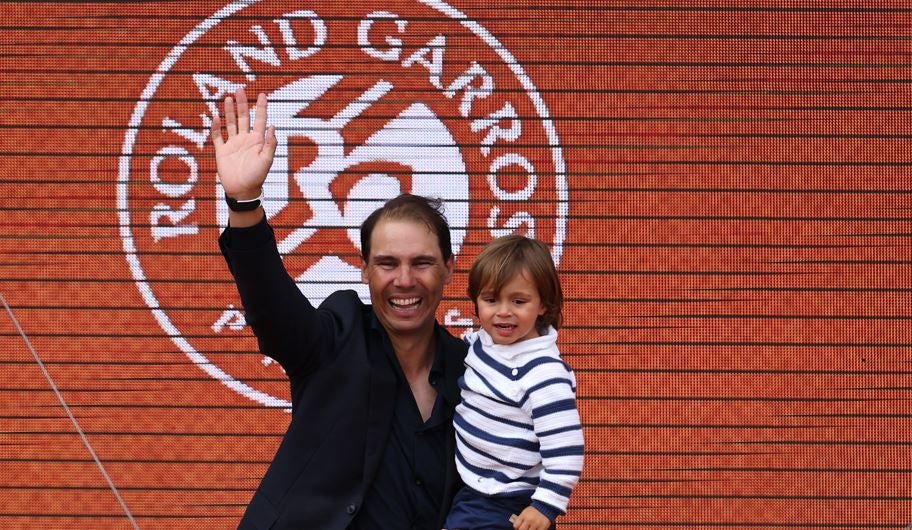 Homenaje Rafael Nadal en el torneo de Roland Garros