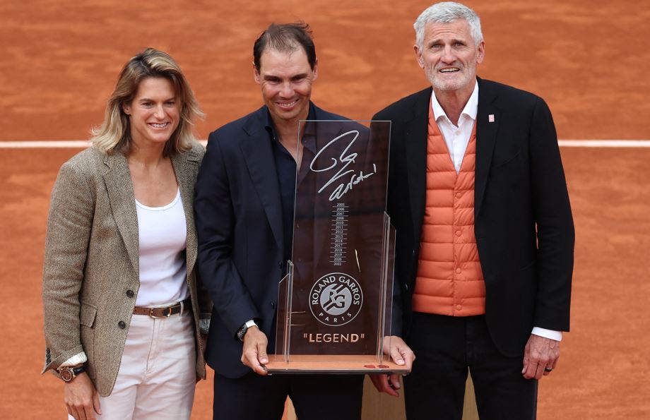 Homenaje Rafael Nadal en el torneo de Roland Garros