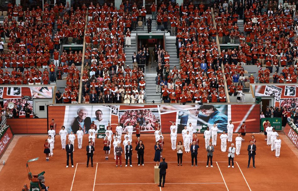 Homenaje Rafael Nadal en el torneo de Roland Garros